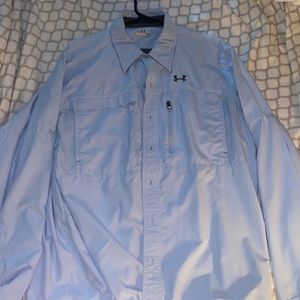 Under armour fishing button up